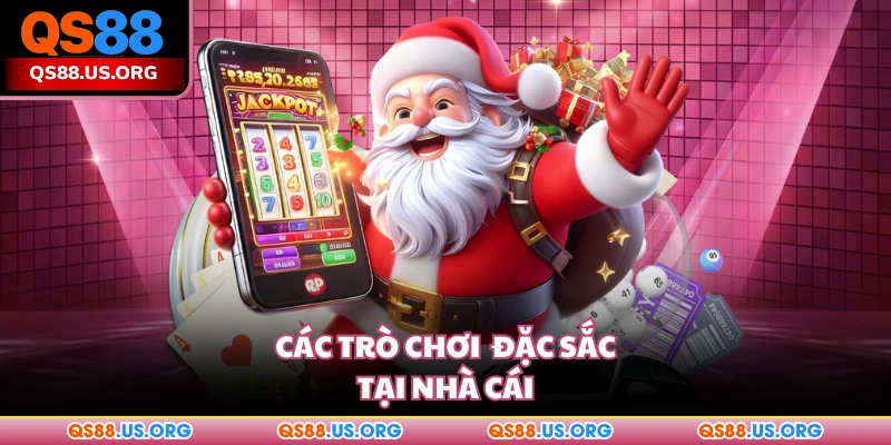 Các trò chơi đặc sắc tại nhà cái QS88